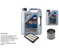 FEBI BILSTEIN Controllo set 6L Liqui Moly Top Tec 4600 5W-30 per Hyundai