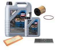 Febi BILSTEIN Controllo Set 6L Liqui Moly Top Tec 4600 5W-30 per Mini Stilo