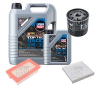 FEBI BILSTEIN Controllo set 6L Liqui Moly Top Tec 4600 5W-30 per Nissan