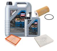 FEBI BILSTEIN Controllo set 6L Liqui Moly Top Tec 4600 5W-30 per Nissan