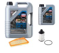 FEBI BILSTEIN Controllo Set 6L Liqui Moly Top Tec 4600 5W-30 Per Opel