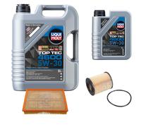 FEBI BILSTEIN Controllo set 6L Liqui Moly Top Tec 4600 5W-30 per Opel Vectra