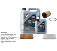 FEBI BILSTEIN Controllo set 6L Liqui Moly Top Tec 4600 5W-30 per Peugeot