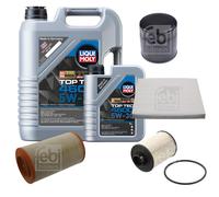 FEBI BILSTEIN Controllo set 6L Liqui Moly Top Tec 4600 5W-30 per Peugeot