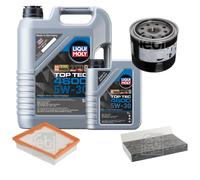 FEBI BILSTEIN Controllo set 6L Liqui Moly Top Tec 4600 5W-30 per Renault