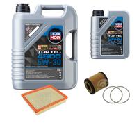 FEBI BILSTEIN Controllo set 6L Liqui Moly Top Tec 4600 5W-30 per Saab 9-3