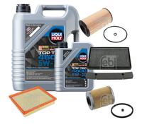 FEBI BILSTEIN Controllo set 6L Liqui Moly Top Tec 4600 5W-30 per Saab 9-5