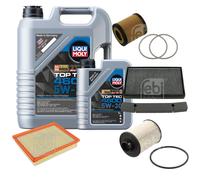 FEBI BILSTEIN Controllo set 6L Liqui Moly Top Tec 4600 5W-30 per Saab 9-5