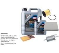 FEBI BILSTEIN Controllo set 6L Liqui Moly Top Tec 4600 5W-30 per Seat Ibiza