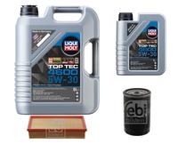 FEBI BILSTEIN Controllo set 6L Liqui Moly Top Tec 4600 5W-30 per VW