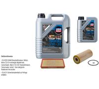 FEBI BILSTEIN Controllo set 6L Liqui Moly Top Tec 4600 5W-30 per VW Golf IV