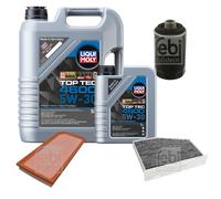 FEBI BILSTEIN Controllo set 6L Liqui Moly Top Tec 4600 5W-30 per VW Golf V
