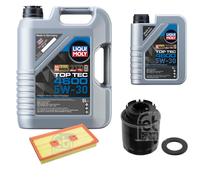 FEBI BILSTEIN Controllo set 6L Liqui Moly Top Tec 4600 5W-30 per VW Golf V