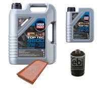 FEBI BILSTEIN Controllo set 6L Liqui Moly Top Tec 4600 5W-30 per VW Golf V