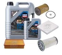 FEBI BILSTEIN Controllo Set 6L Liqui Moly Top Tec 4600 5W-30 Per VW Touran