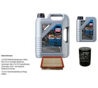 FEBI BILSTEIN Controllo set 6L Liqui Moly Top Tec 4600 5W-30 per VW Vento