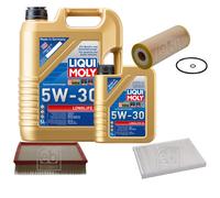 FEBI BILSTEIN Controllo set 6L liquido Moly 5W30 Longlife3 per VW Passat