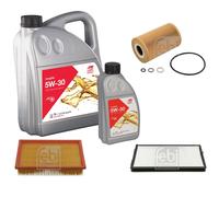 Febi BILSTEIN Controllo Set 6L Longlife 5W-30 per BMW 5er E34 518i 518g