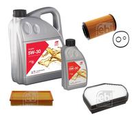 FEBI BILSTEIN Controllo Set 6L Longlife 5W-30 Per Mercedes-Benz E-Klasse