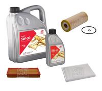 FEBI BILSTEIN Controllo Set 6L Longlife 5W-30 Per VW Caddy II Kasten 9K9A