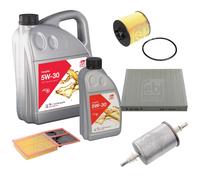 FEBI BILSTEIN Controllo Set 6L Longlife 5W-30 Per VW Polo 9N 1.6 16V Seat
