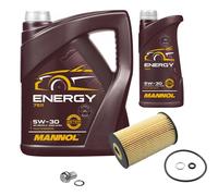 FEBI BILSTEIN Controllo Set 6L MANNOL 5W-30 Per Hyundai I30 Coupe I40 CW