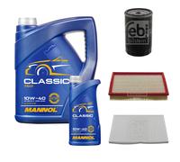 FEBI BILSTEIN Controllo Set 6L MANNOL Classic 10W-40 Per Audi A6 4A C4 2.6