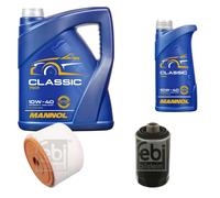 Febi BILSTEIN Controllo Set 6L mannol Classic 10W-40 per Audi A6 Avant 4G5