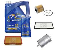 Febi BILSTEIN Controllo Set 6L mannol Classic 10W-40 per BMW 5er