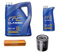 FEBI BILSTEIN Controllo Set 6L MANNOL Classic 10W-40 Per Citroën Berlingo