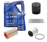 Febi BILSTEIN Controllo Set 6L mannol Classic 10W-40 per Citroën Ponticello Di
