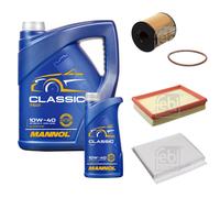 FEBI BILSTEIN Controllo Set 6L MANNOL Classic 10W-40 Per Citroën Xsara