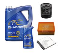 FEBI BILSTEIN Controllo Set 6L MANNOL Classic 10W-40 Per Citroën Xsara Coupe