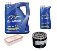 FEBI BILSTEIN Controllo Set 6L MANNOL Classic 10W-40 Per Dacia Dokker KE