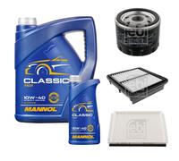 Febi BILSTEIN Controllo Set 6L mannol Classic 10W-40 per di Suzuki Jimny FJ