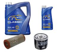 FEBI BILSTEIN Controllo Set 6L MANNOL Classic 10W-40 Per Fiat Punto 188_ 1.8