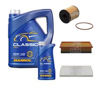 Febi BILSTEIN Controllo Set 6L mannol Classic 10W-40 per Fiat Ulysse