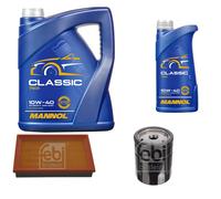 FEBI BILSTEIN Controllo Set 6L MANNOL Classic 10W-40 Per Ford Fiesta Kasten