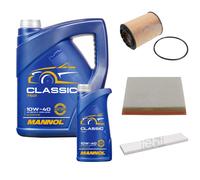 FEBI BILSTEIN Controllo Set 6L MANNOL Classic 10W-40 Per Ford Galaxy WGR