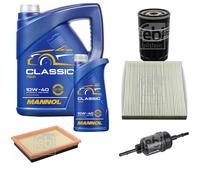 FEBI BILSTEIN Controllo Set 6L MANNOL Classic 10W-40 Per Mazda 2 DY 1.6