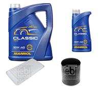 FEBI BILSTEIN Controllo Set 6L MANNOL Classic 10W-40 Per Mazda MX-5 III NC