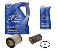 FEBI BILSTEIN Controllo Set 6L MANNOL Classic 10W-40 Per Mercedes-Benz A