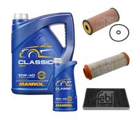 FEBI BILSTEIN Controllo Set 6L MANNOL Classic 10W-40 Per Mercedes-Benz A