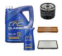 Febi BILSTEIN Controllo Set 6L mannol Classic 10W-40 per Opel Vivaro Scatola