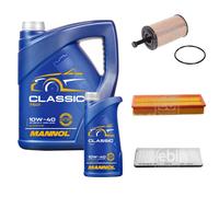 FEBI BILSTEIN Controllo Set 6L MANNOL Classic 10W-40 Per Peugeot 306