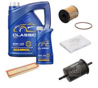 Febi BILSTEIN Controllo Set 6L mannol Classic 10W-40 per Peugeot 307 3A / C.