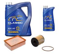 FEBI BILSTEIN Controllo Set 6L MANNOL Classic 10W-40 Per Peugeot 307 Break