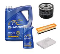Febi BILSTEIN Controllo Set 6L mannol Classic 10W-40 per Renault Clio II
