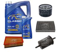 FEBI BILSTEIN Controllo Set 6L MANNOL Classic 10W-40 Per Renault Grand