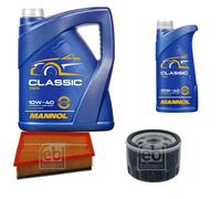 Febi BILSTEIN Controllo Set 6L mannol Classic 10W-40 per Renault Grand